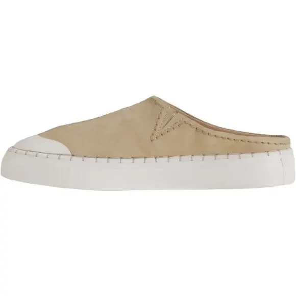 FREE People Juno‎ Slip On Sport Sneakers Cafe Suede Size 9 Beige Shoes - Picture 6 of 7